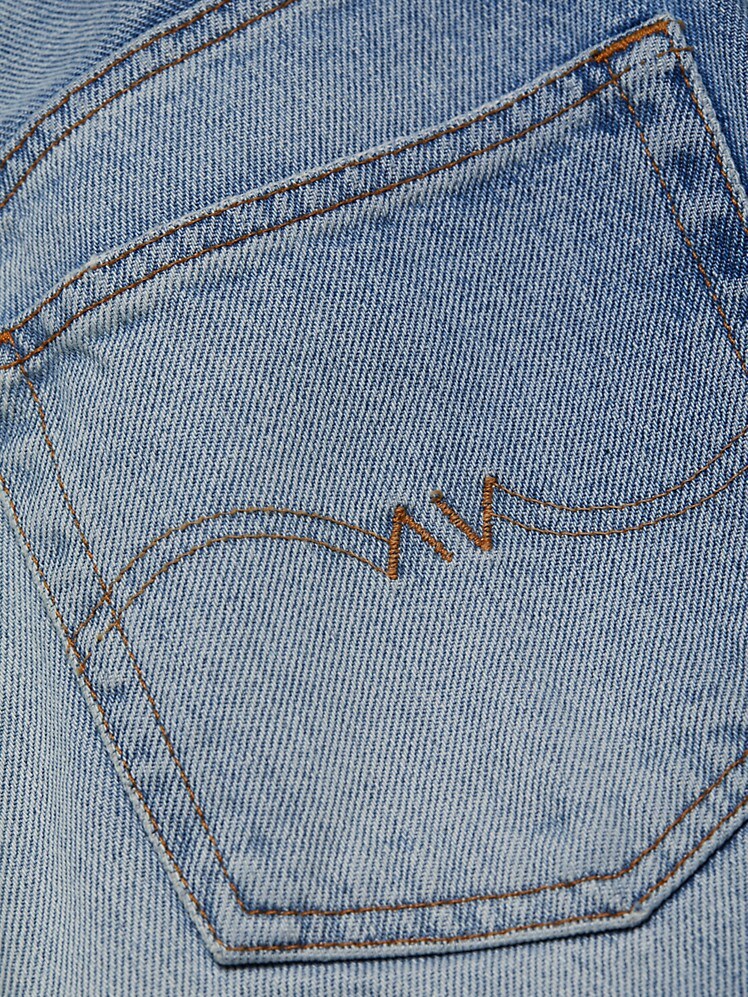 DENIMIST Women's High Rise Frayed Jinx Pierce Jeans Size 24 $225 NWT - Picture 6 of 8