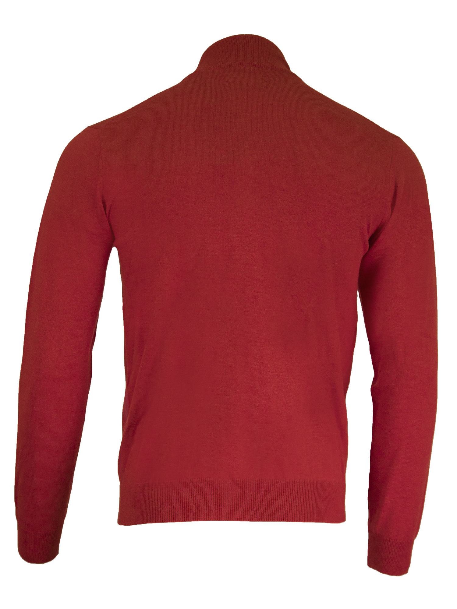 GANT Men's Bright Red Cotton Wool Full Zip Cardigan 83104 Size M $165 ...