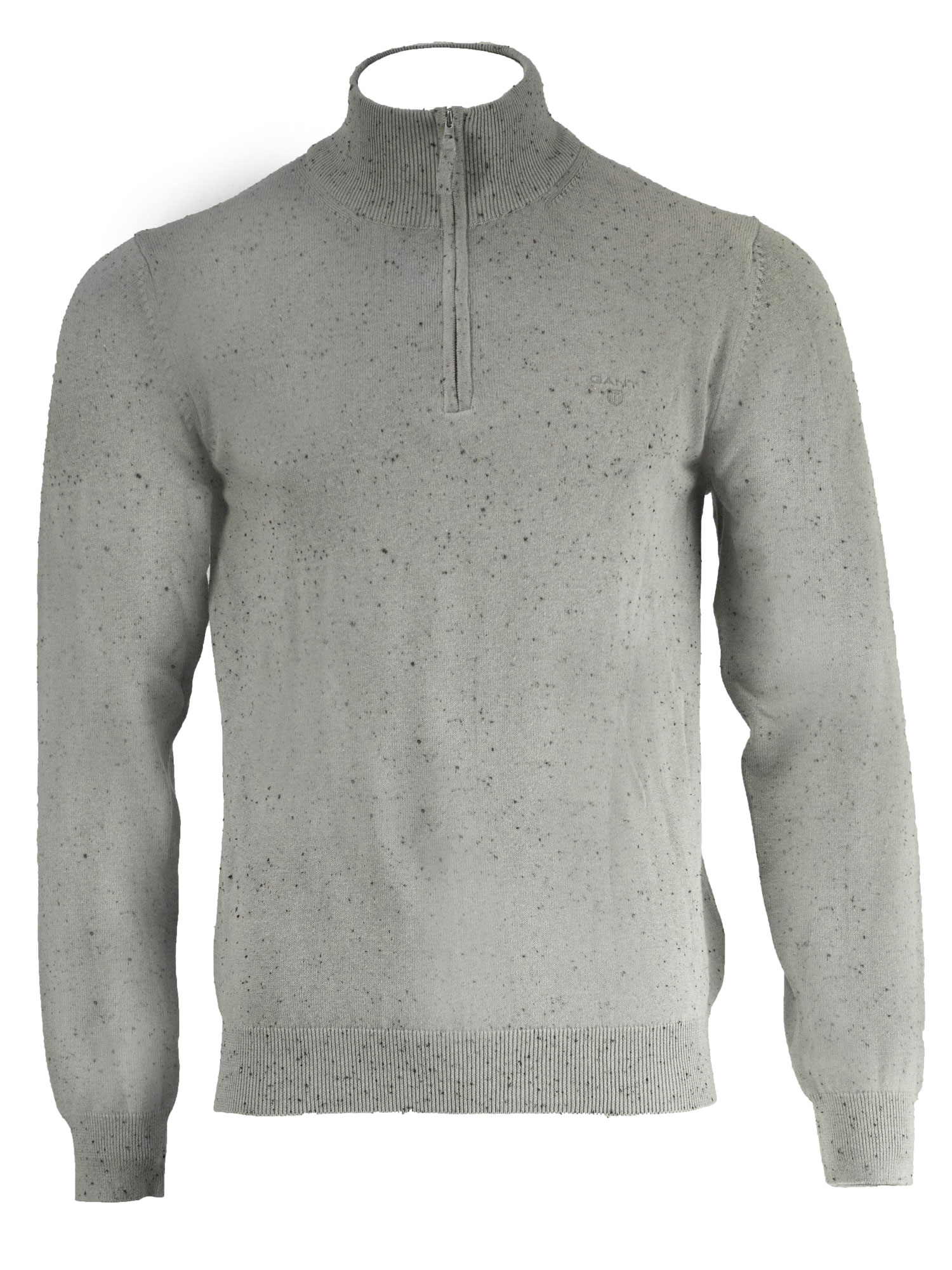 gant grey half zip