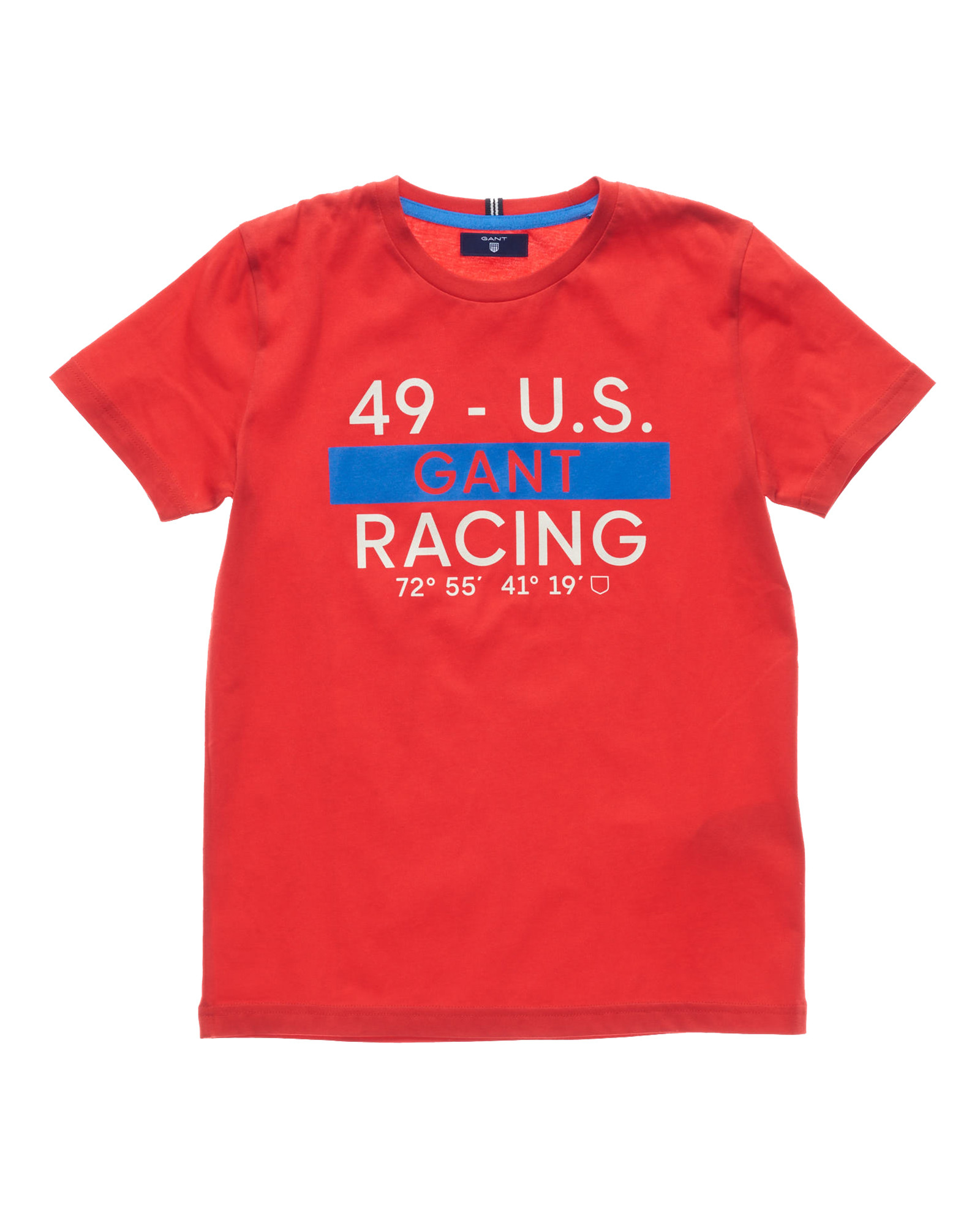 GANT Graphic SS T-Shirt Uomo, Maglietta A Maniche Corte, Cotone, Regular Fit, Stampa Grafica