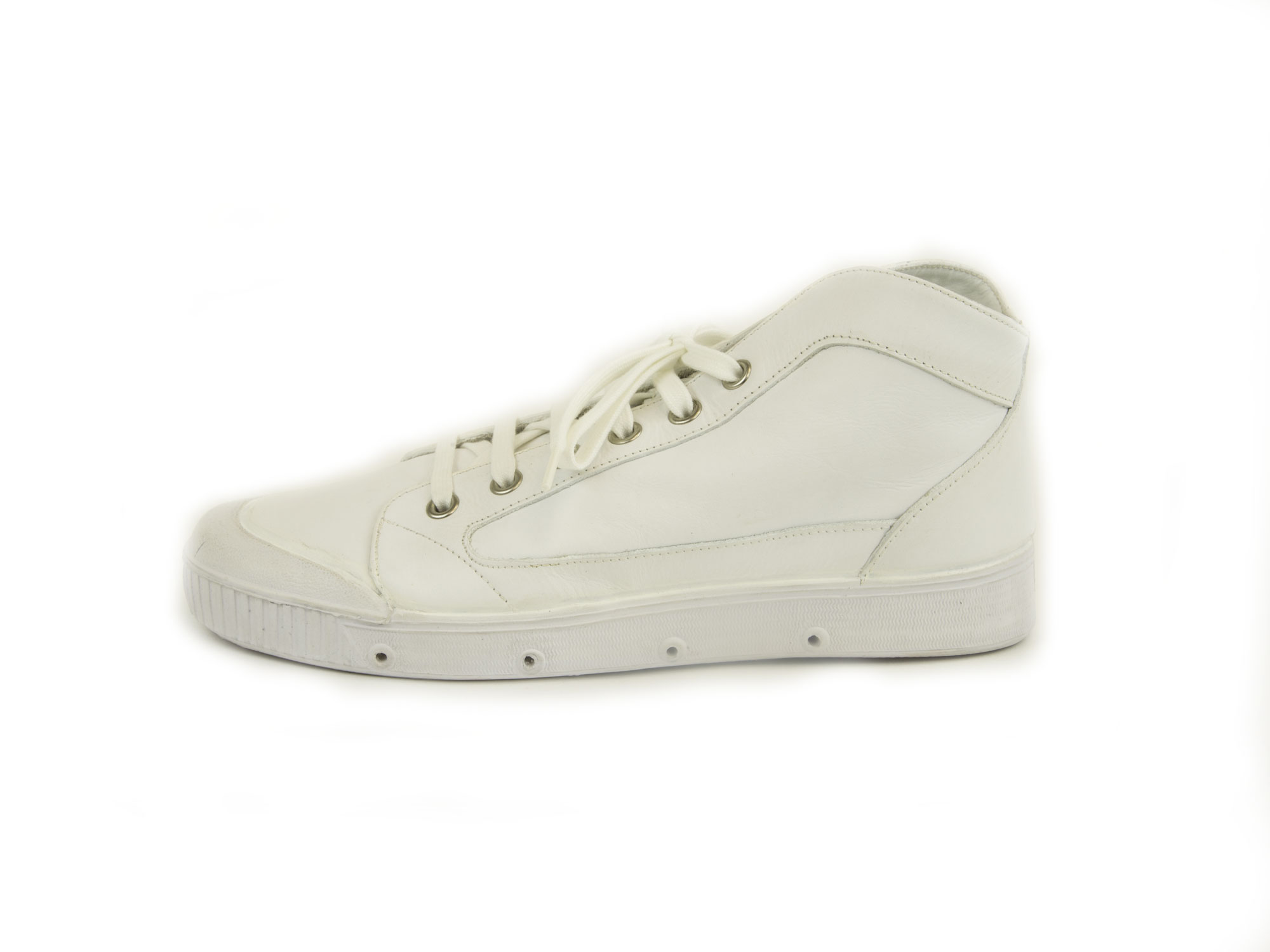 spring court leather sneakers