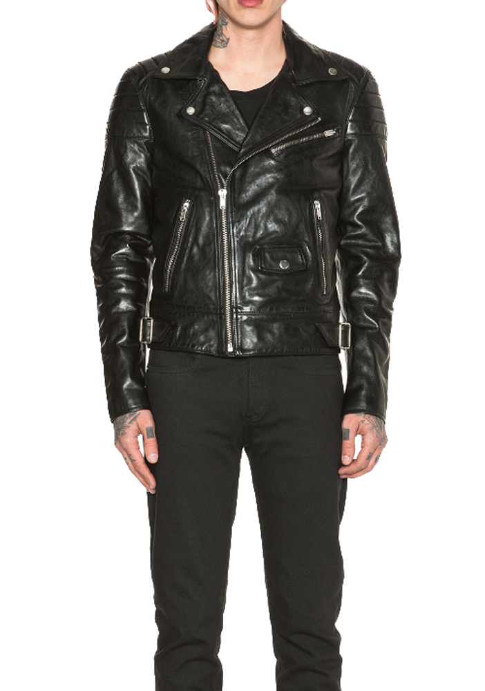 blk dnm lederjacke