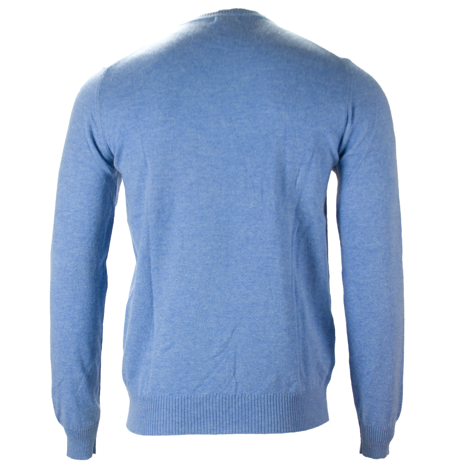 J. LINDEBERG Men's Blue Melange C-Neck Kashmerino Sweater $325 NWT | eBay