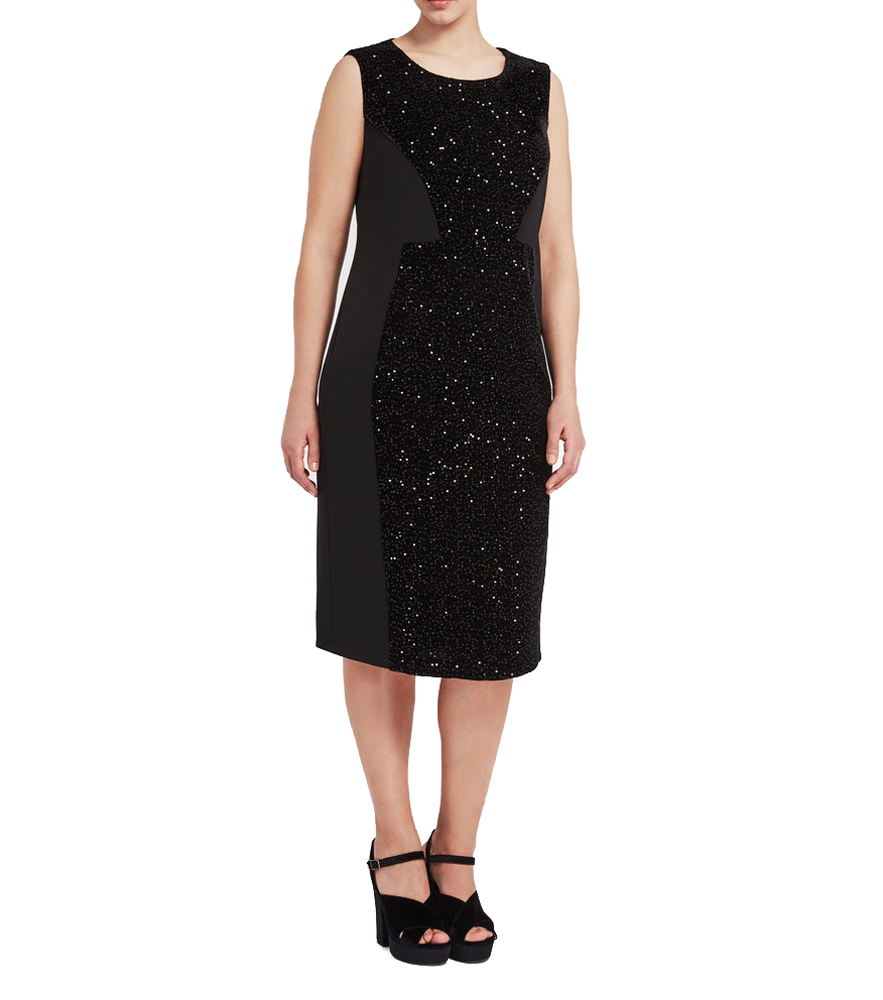 MARINA RINALDI Women/'s Blue Dalila Asymmetric A-Line Dress $850 NWT