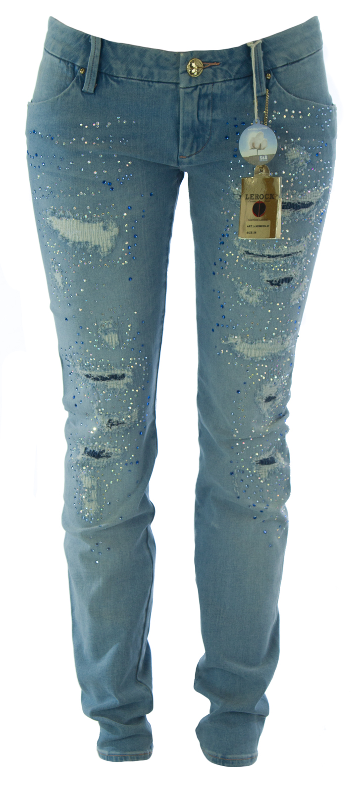 women's light blue straight leg jeans