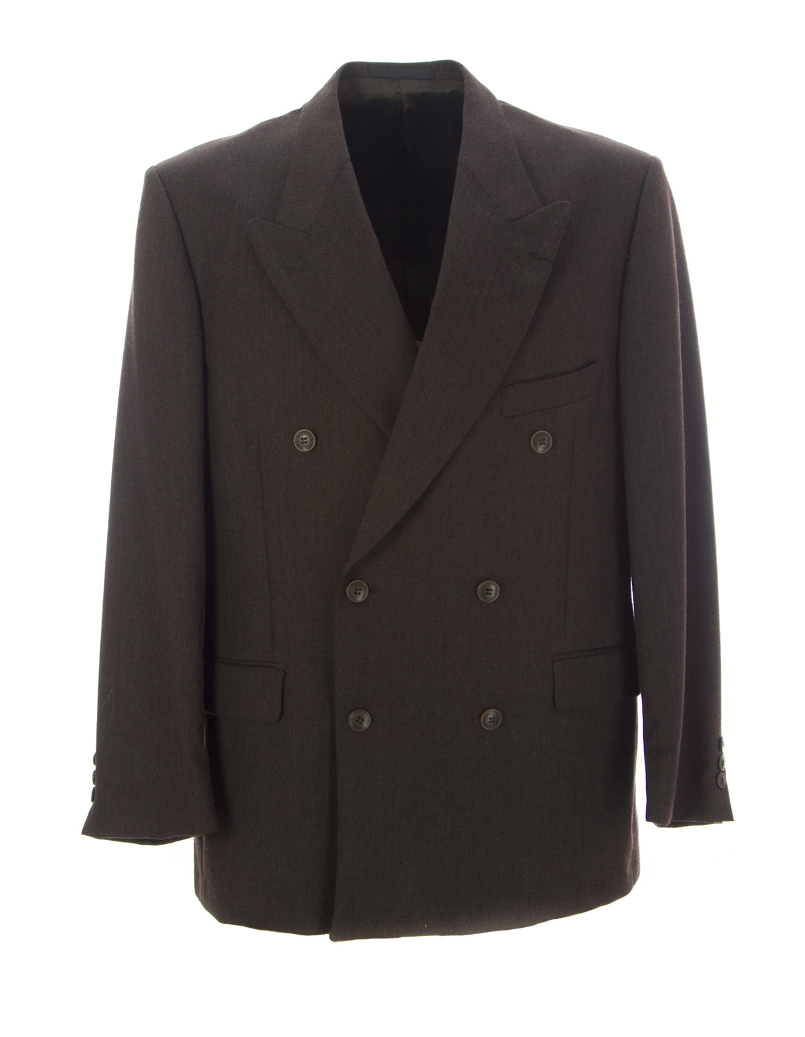 PIERRE CARDIN Men's Brown Wool Lined Suit Blazer 12502N Size 42 R $385 ...