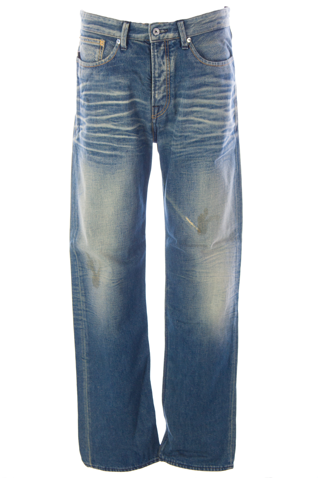 BLUE BLOOD Men's Jack PD Dirty Wash Denim Jeans MFOFW0615 $250 NWT | eBay