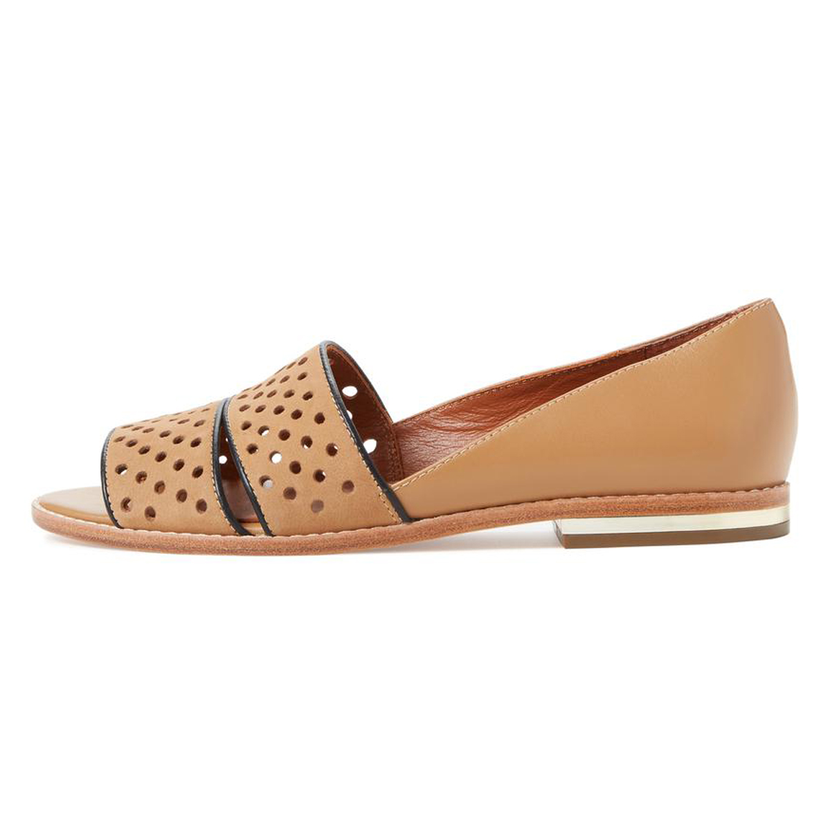 REBECCA MINKOFF Women's Sadie Perforated Leather Flats $250 NIB | eBay