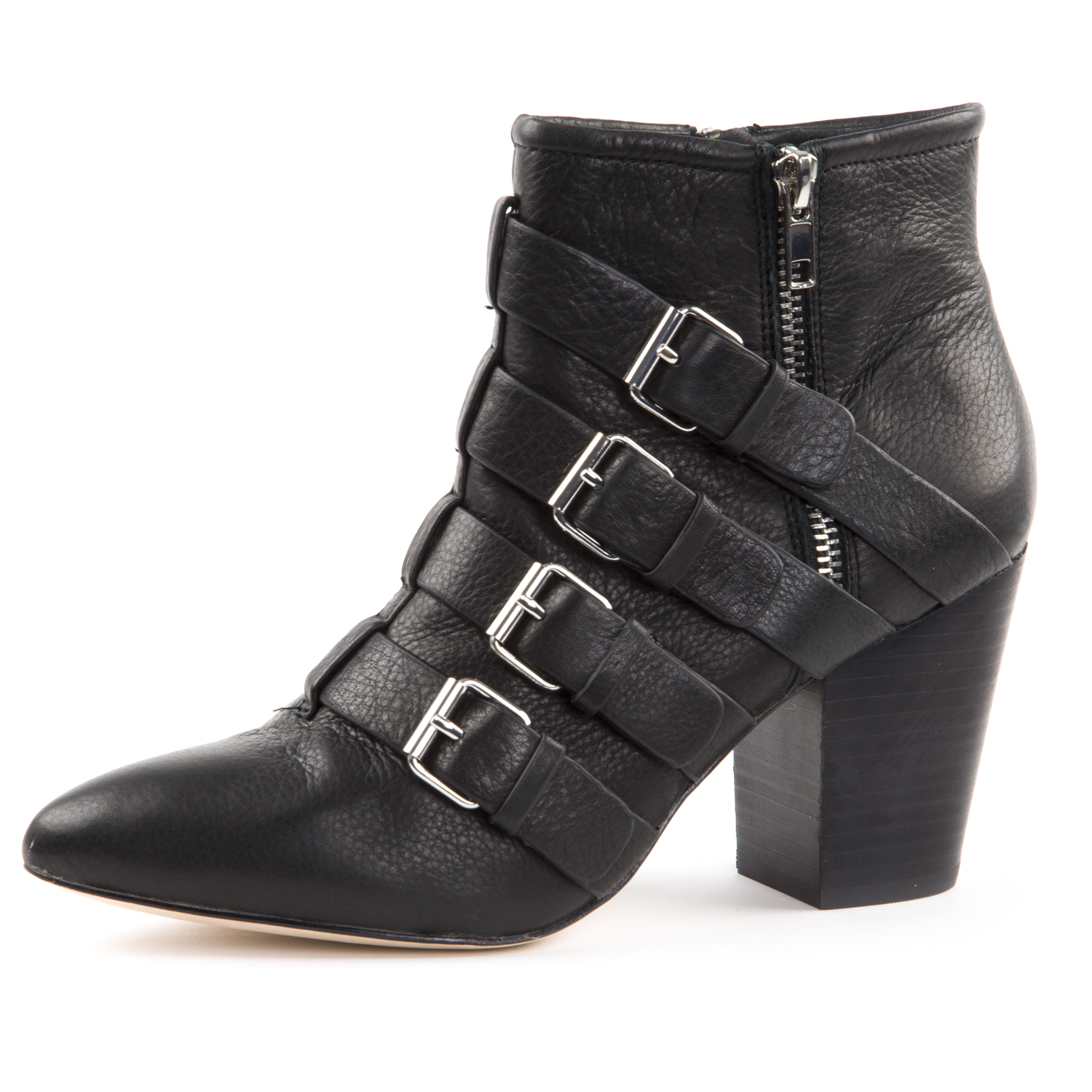 rebecca minkoff buckle boots