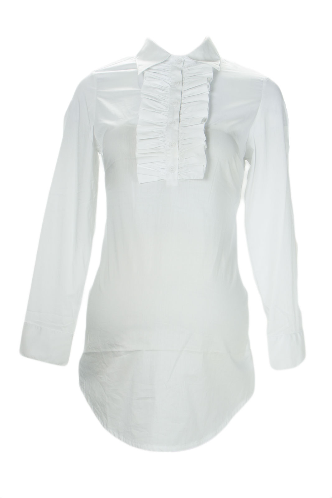 OLIAN Maternity Women/'s Sand Breast Pockets Button Down Shirt Tunic XS $125 NWT