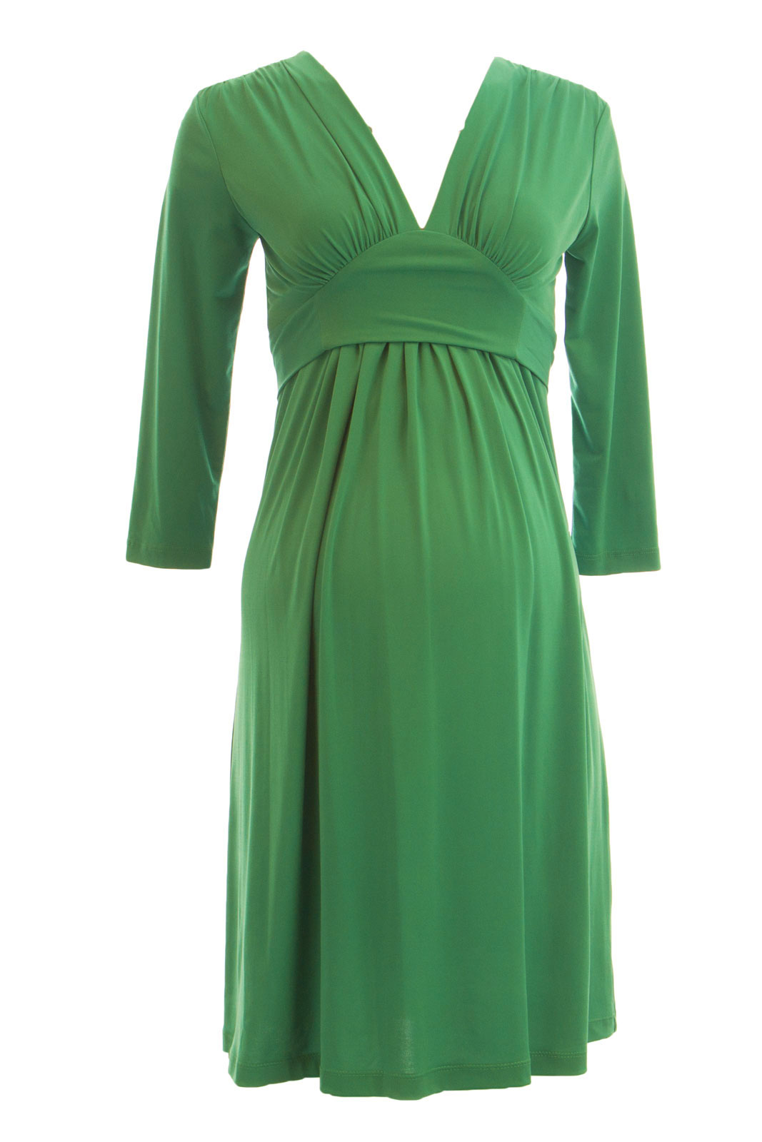 OLIAN Maternity Women's 3/4 Sleeve V-Neck Dress X-Small Shamrock Green | eBay OLIAN Maternity Women's 3/4 Sleeve V-Neck Dress X-Small Shamrock Green | eBay