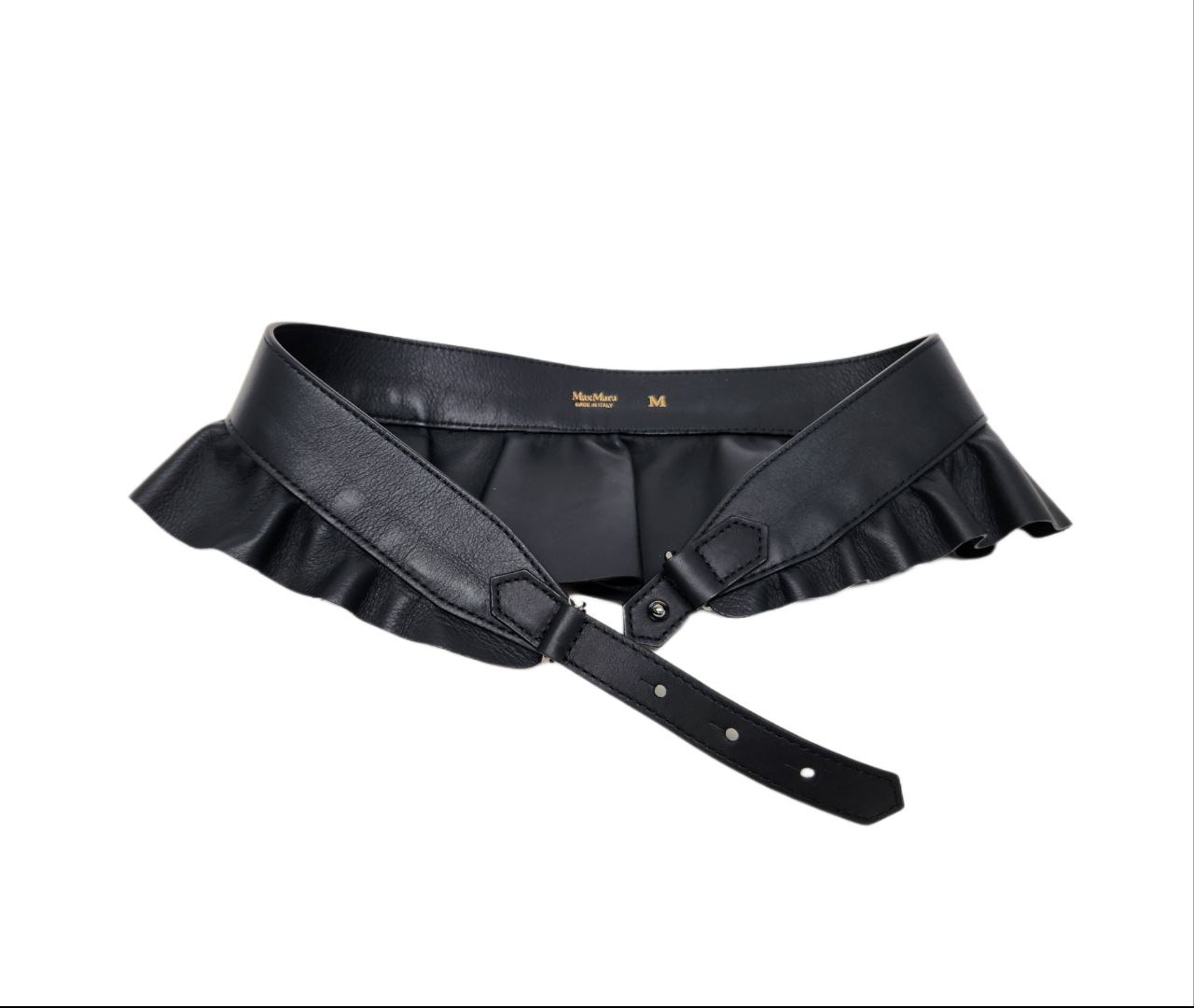 MaxMara belt size L Leather belt, dark brown | Weekend Max Mara main image 2