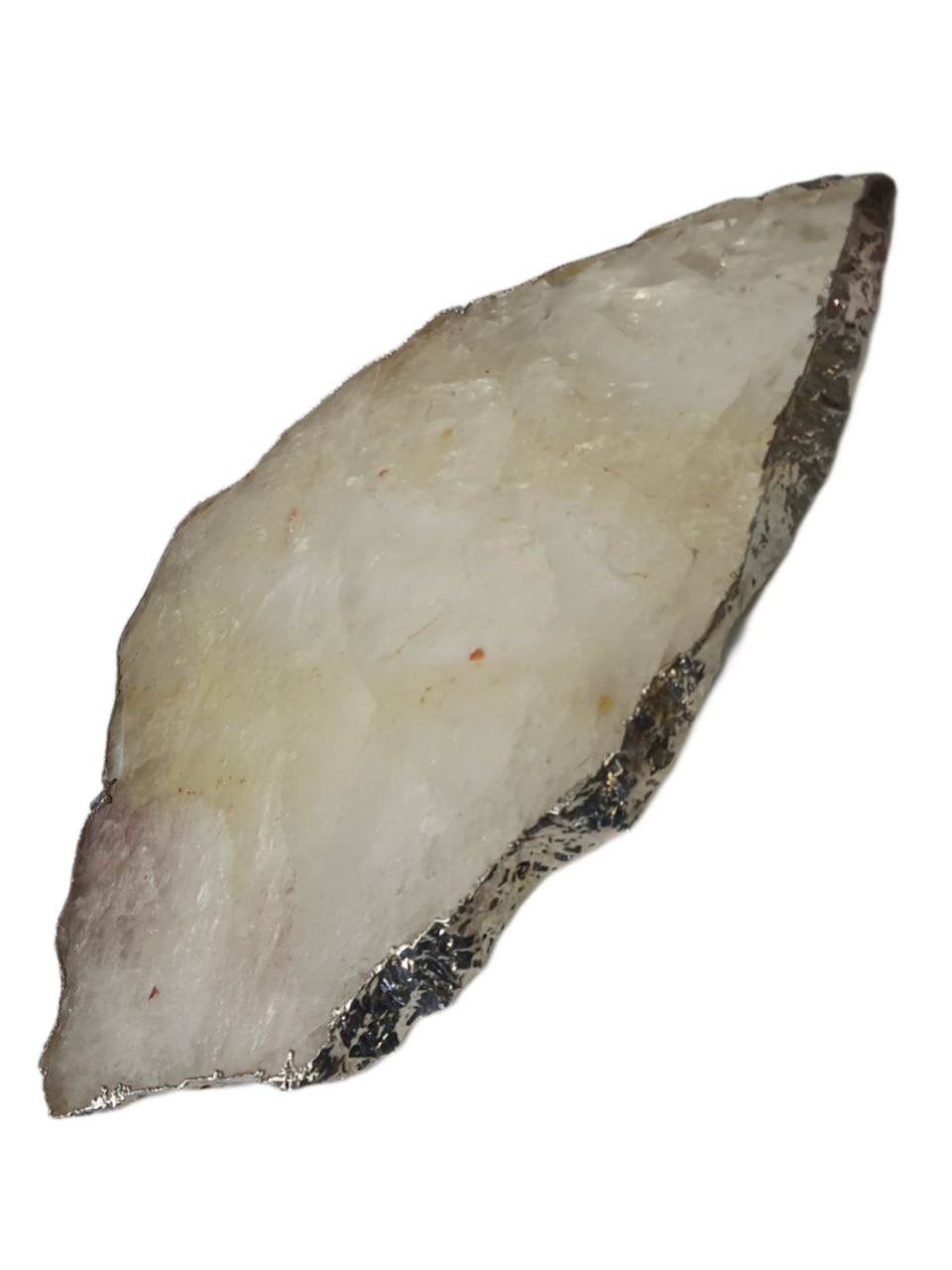 【年中無休】 With Quartz Clear RABLABS Silver Platter Stone Natural 健康アクセサリー