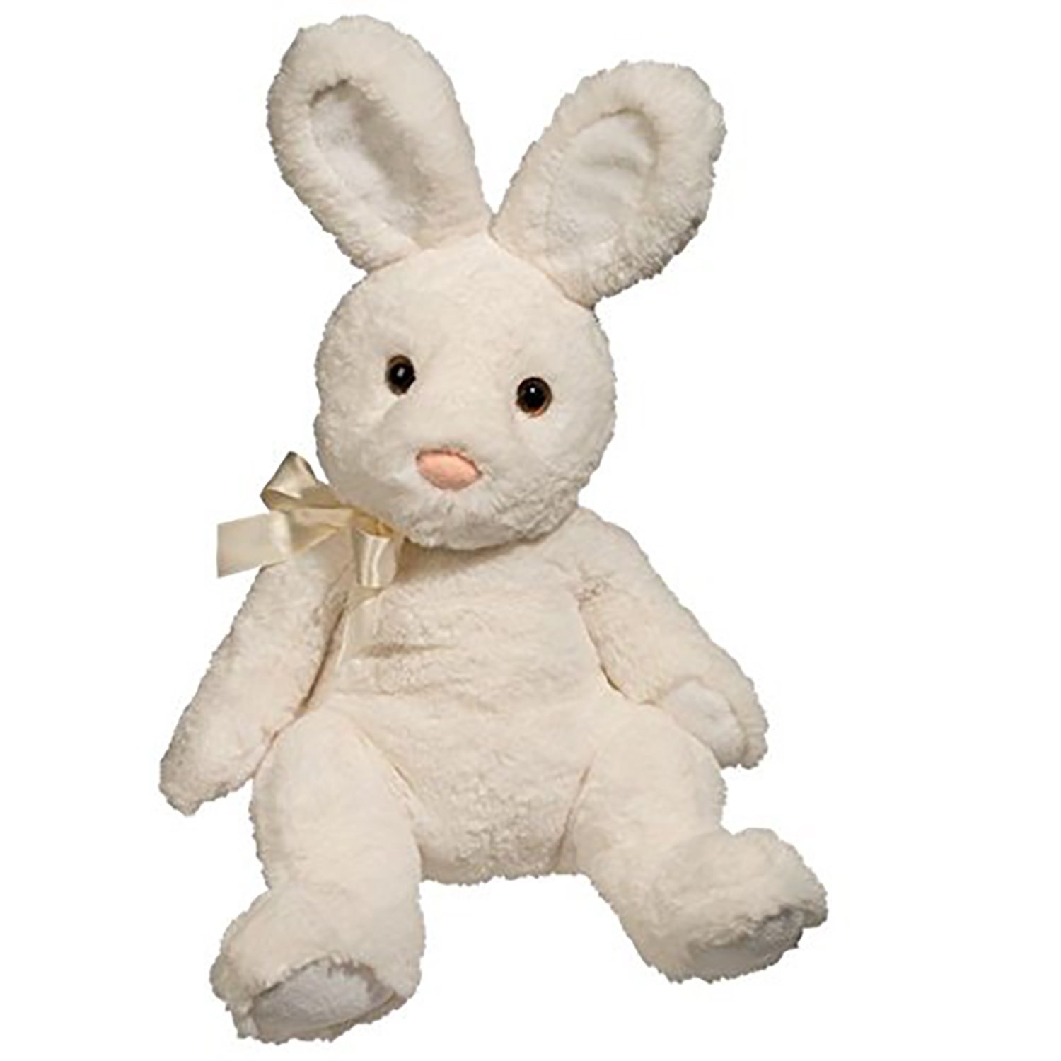 white bunny stuffed animal