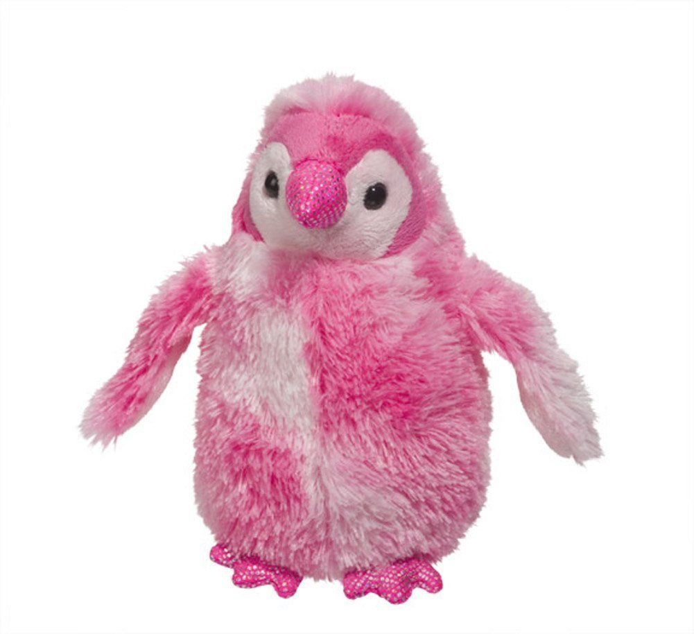 pink stuffed penguin