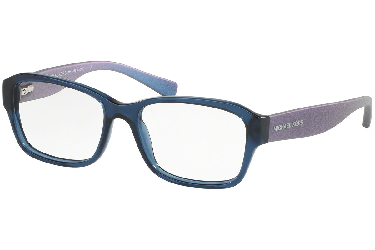 michael kors glasses blue