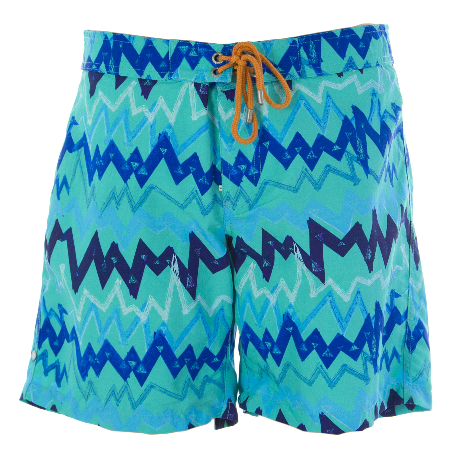 mens turquoise swim shorts