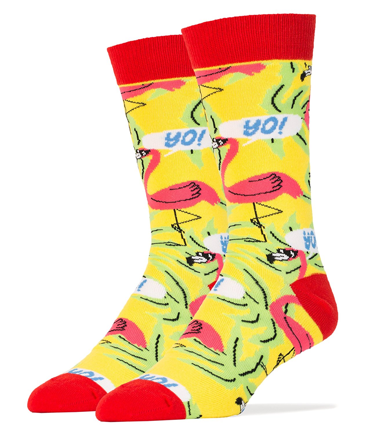 Download OOOH YEAH! Men's Novelty Crew Socks, MD5012C - Pink ...