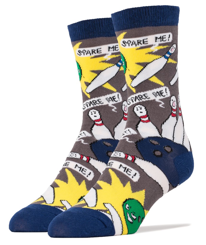 Download OOOH YEAH! Men's Novelty Crew Socks, MD6551C - Spare Me | eBay