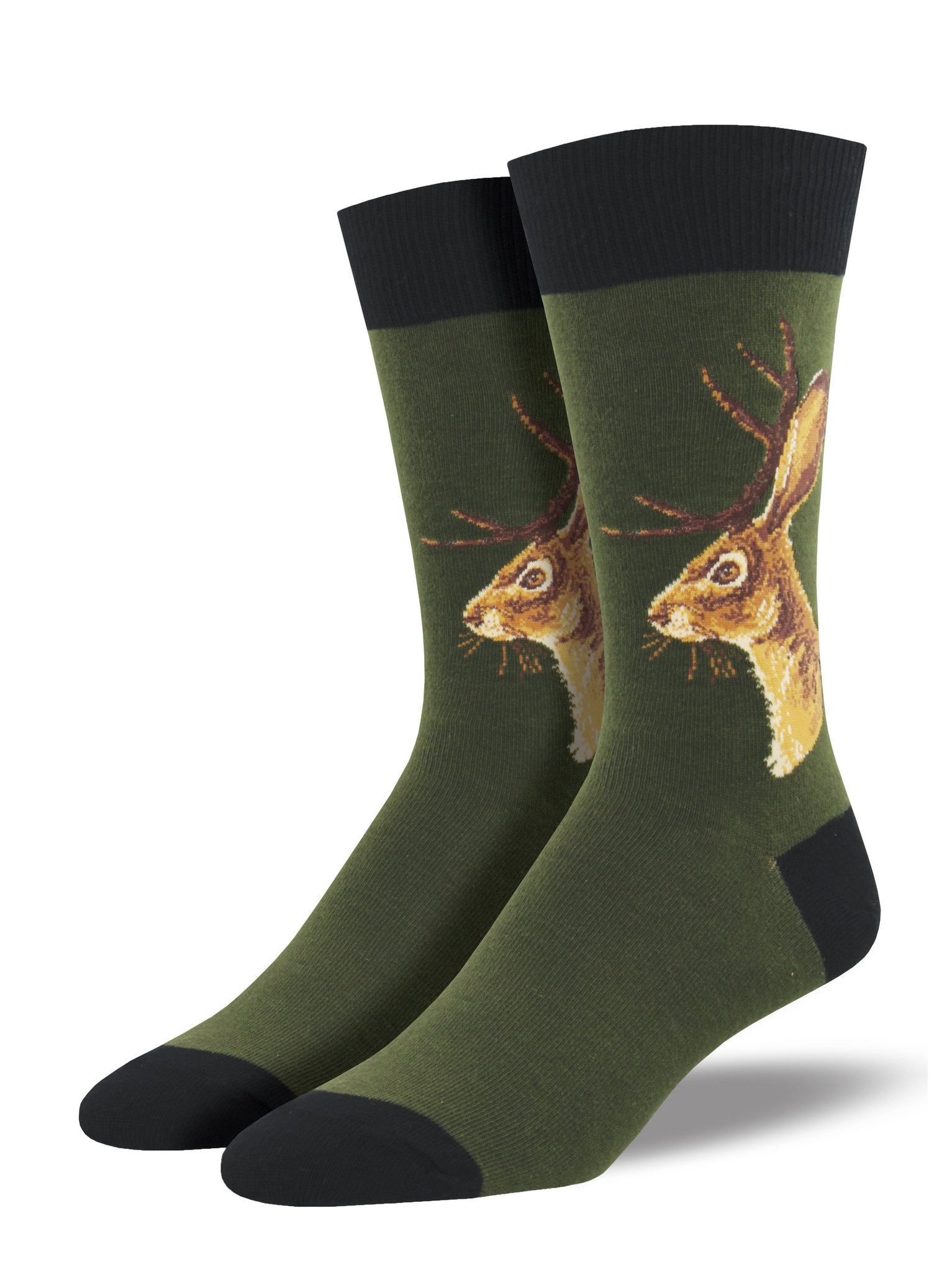 Download Socksmith Men's Novelty Crew Socks, MNC930 Jackalope ...