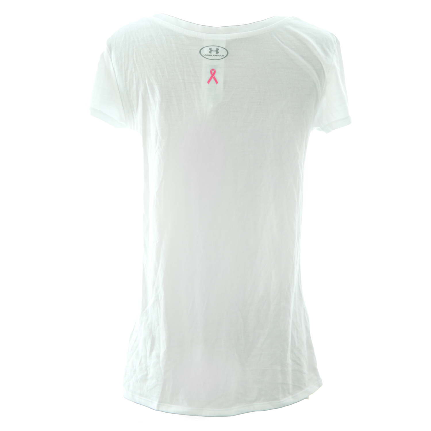 "Camiseta para mujer Under Armour Power in Pink ""I Fight For"" 1264863 $29.99 NUEVA - Imagen 5 de 5