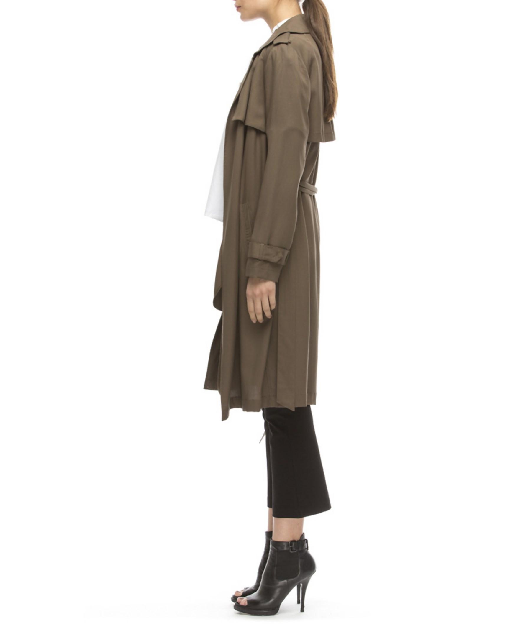 WALTER BAKER Trench donna Marley W30019 $198 NUOVO - Foto 7 di 7