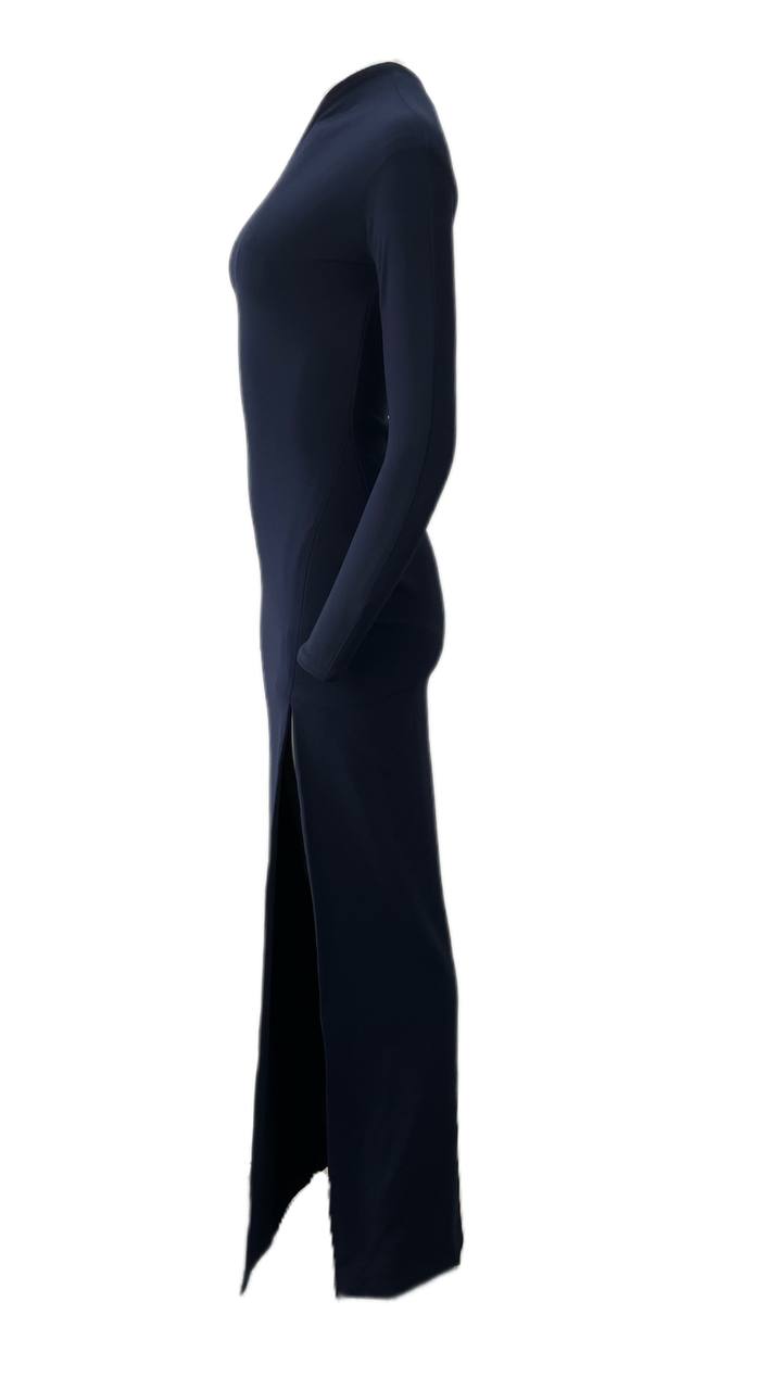 SOLACE London Navy Nadia One Shoulder Maxi Dress Size US 4 NWT | eBay